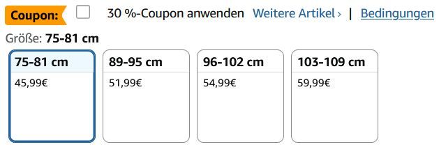 👶🏼 -30% auf Guardino Türschutzgitter in versch. Größen - z.B. 75-81cm für 32€ (statt 46€) 👶🏼 30% auf Guardino Türschutzgitter in versch. Größen z.B. 75 81cm für 32€ (statt 46€)