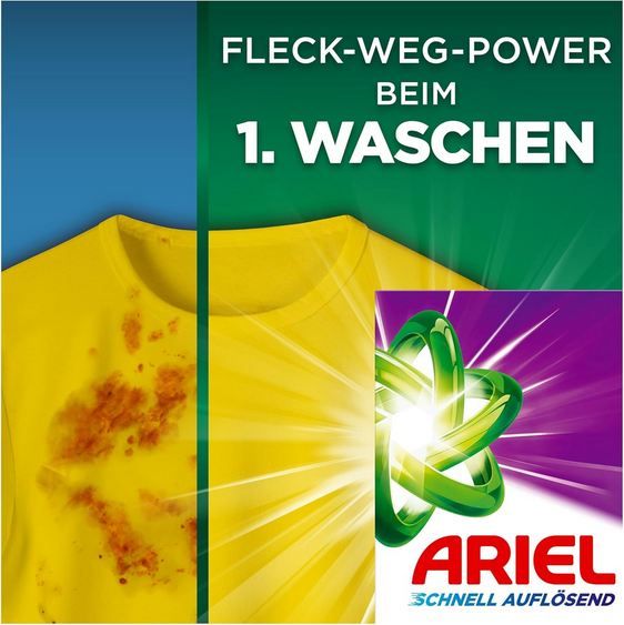 🫧 3 x 72WL Ariel Color+ Pulver Waschmittel für 40,97€ (statt 60€)