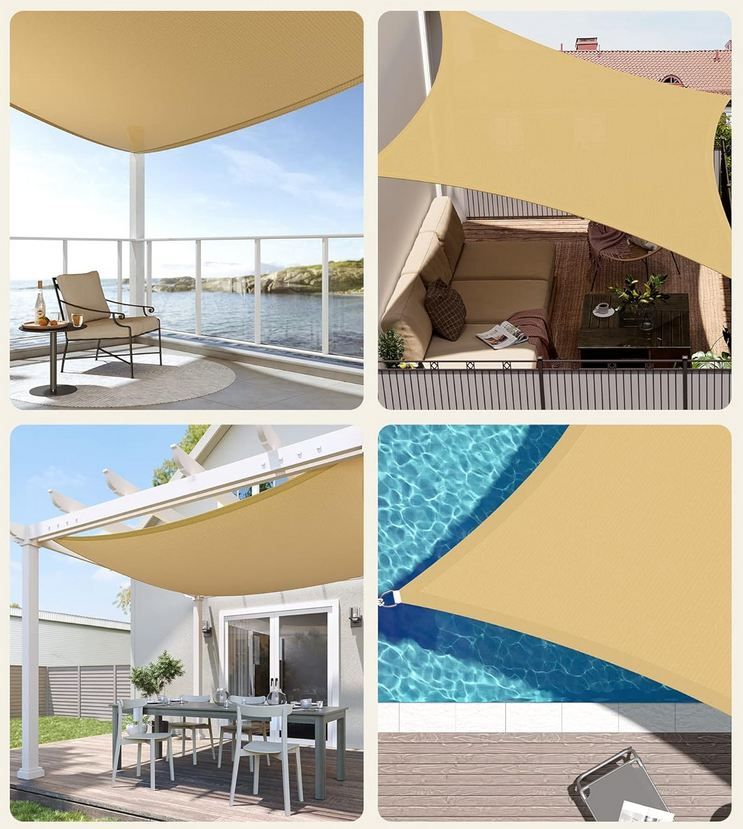 ⛱️ Songmics Sonnensegel mit 2 x 2m für 16€ (statt 20€)