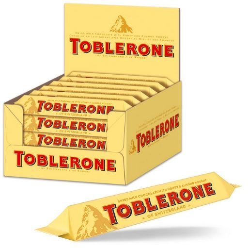 🍫 24er Pack Toblerone Schokolade Riegel, je 35g ab 14,90€ (statt 25€)