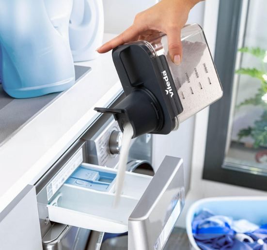 🧼 Vileda Waschmittelbox mit Messbecher, 1100ml für 12,74€ (statt 20€)