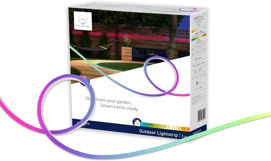 💡 tint Smart In  & Outdoor LED Streifen mit Zigbee, 5m für 39,99€ (statt 96€)