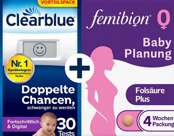 🤰forme: Mit dem Kauf von Clearblue & Femibion 10€ Cashback 🤰forme: Mit dem Kauf von Clearblue & Femibion 10€ Cashback