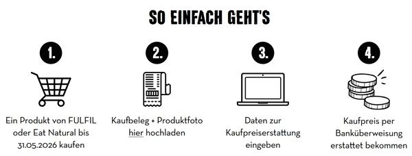 🥜🌰 FULFIL oder Eat Natural gratis ausprobieren