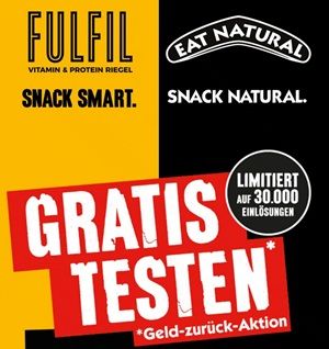 🥜🌰 FULFIL oder Eat Natural gratis ausprobieren