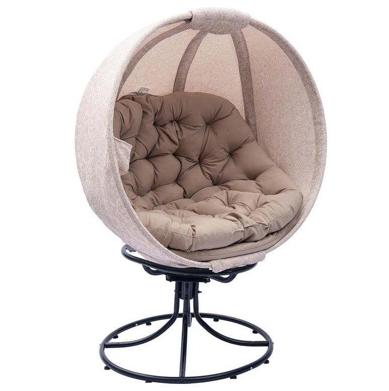 💺 olofable drehbarer Korbsitz im Metallrahmen für 150,41€ (statt 169€)