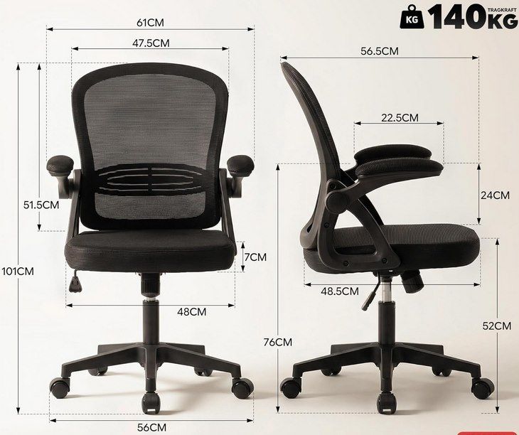 💺 Ergoreal ergonomischer Bürostuhl mit verstellbaren Lehnen für 36,99€ (statt 74€) 💺 Ergoreal ergonomischer Bürostuhl mit verstellbaren Lehnen für 36,99€ (statt 74€)