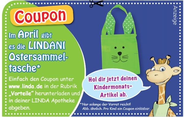 Linda Apotheken: LINDANI Ostersammeltasche kostenlos erhalten