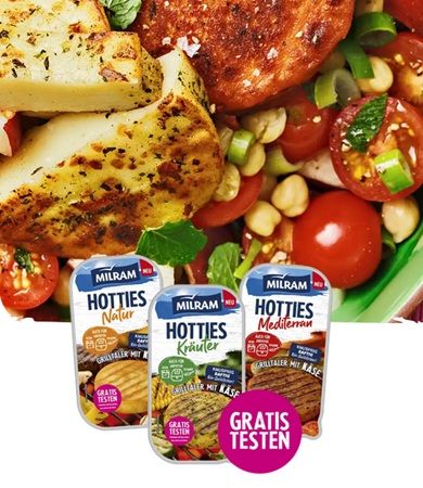 🧀 Milram Hotties gratis ausprobieren