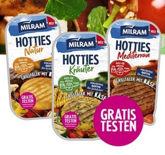 🧀 Milram Hotties gratis ausprobieren