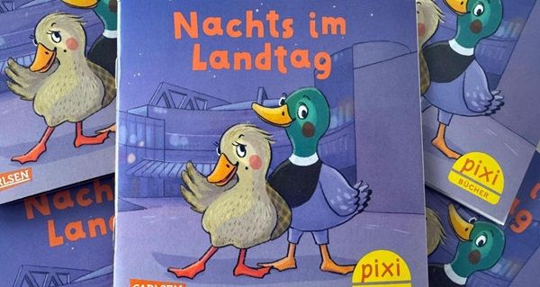 Gratis Pixi Buch: Nachts im Landtag