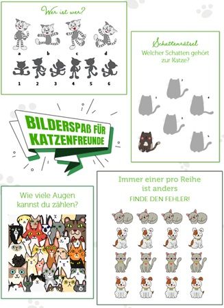 Malvorlagen und Kinderrätsel gratis downloaden