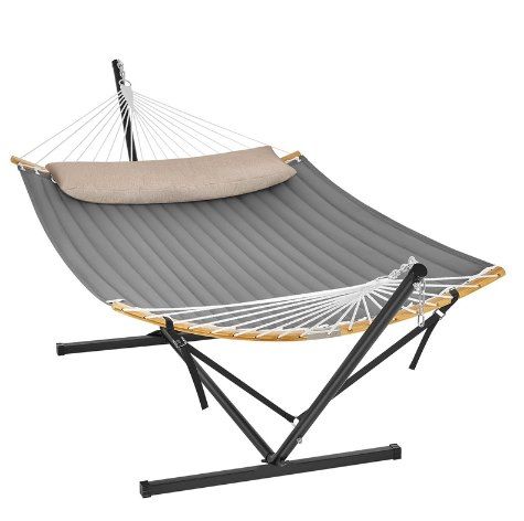 🦥 SONGMICS Hängematte mit Gestell aus Metall für 84,99€ (statt 100€)