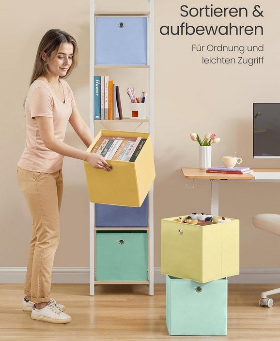 📦 6er Set SONGMICS Aufbewahrungsbox in versch. Ausführungen ab 18,99€ (statt 23€)