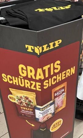🥓 Kaufland: Beim Kauf von Tulip Produkten Schürze gratis dazu