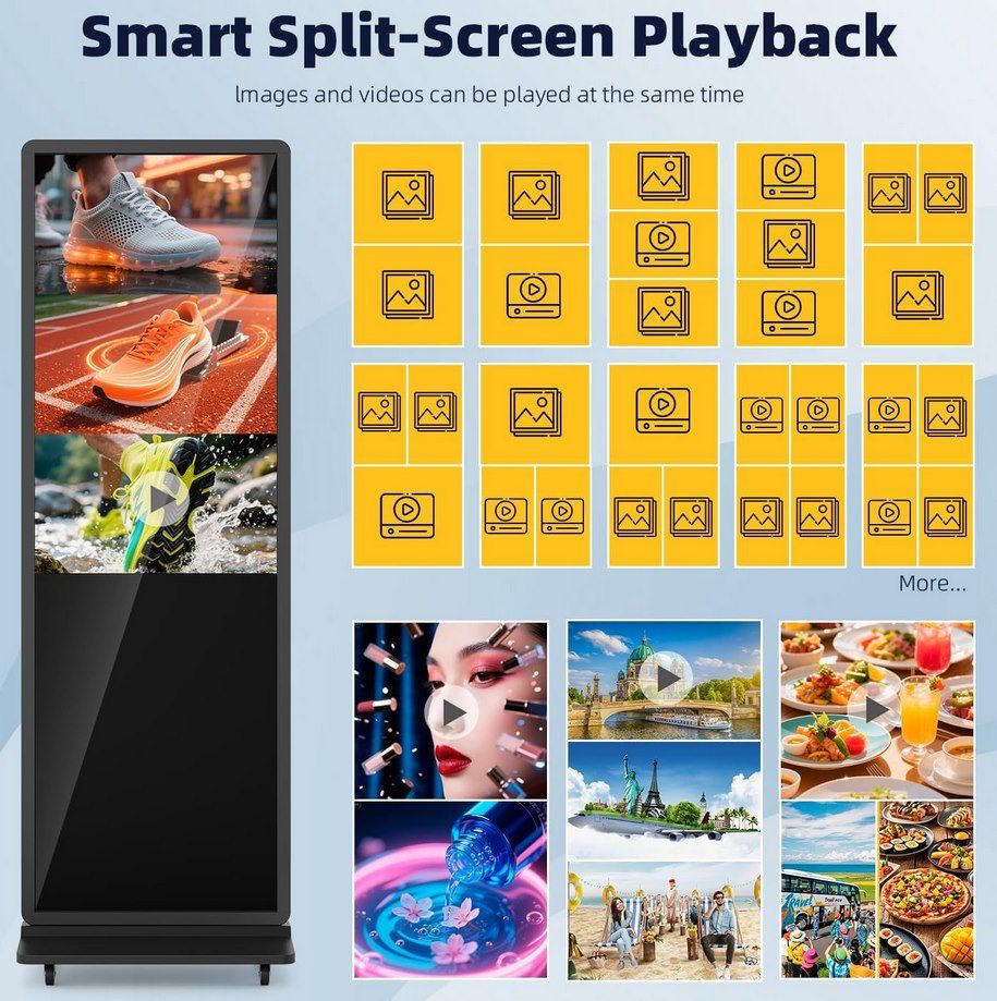 🖐️ 50% Rabatt auf MWE digitale Kundenstopper z.B. 43 Zoll für 649,50€ (statt 1.299€)