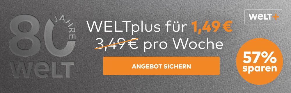 WELTplus inkl. WELT News App für 1,49€