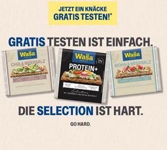Wasa Selection Knäcke gratis ausprobieren