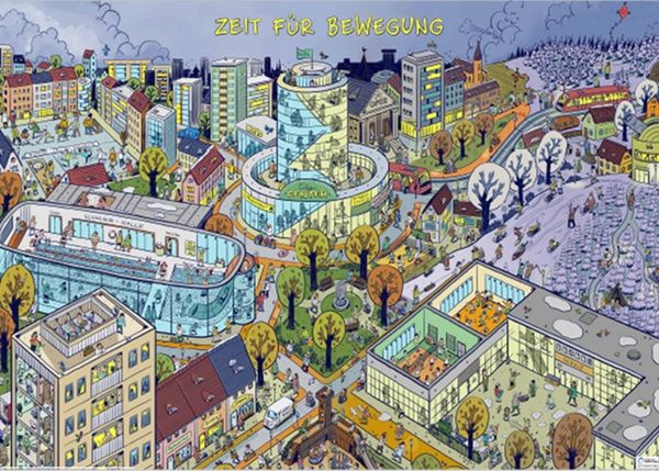BIÖG: Wimmelbild Bewegungsorte gratis bestellen BIÖG: Wimmelbild Bewegungsorte gratis bestellen