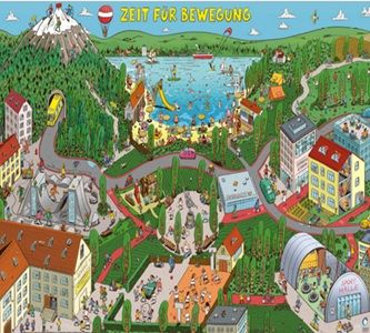 BIÖG: Wimmelbild Bewegungsorte gratis bestellen