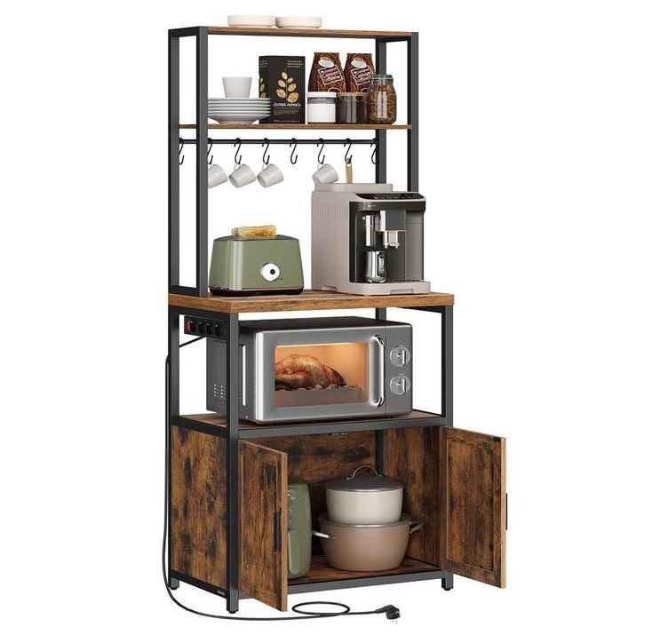 🔌 VASAGLE Küchenregal mit Steckdosen für 55,90€ (statt 64€)