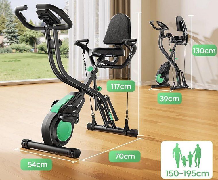 🚴 Toputure TEB4 zusammenklappbarer 5in1 Heimtrainer mit App für 116,98€ (statt 196€)