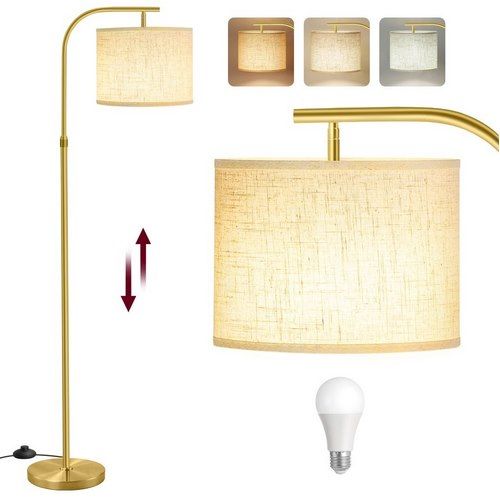 🛋️ VASAGLE Stehleuchte (150-175 cm) mit Fußtaster für 26,99€ (statt 39€)
