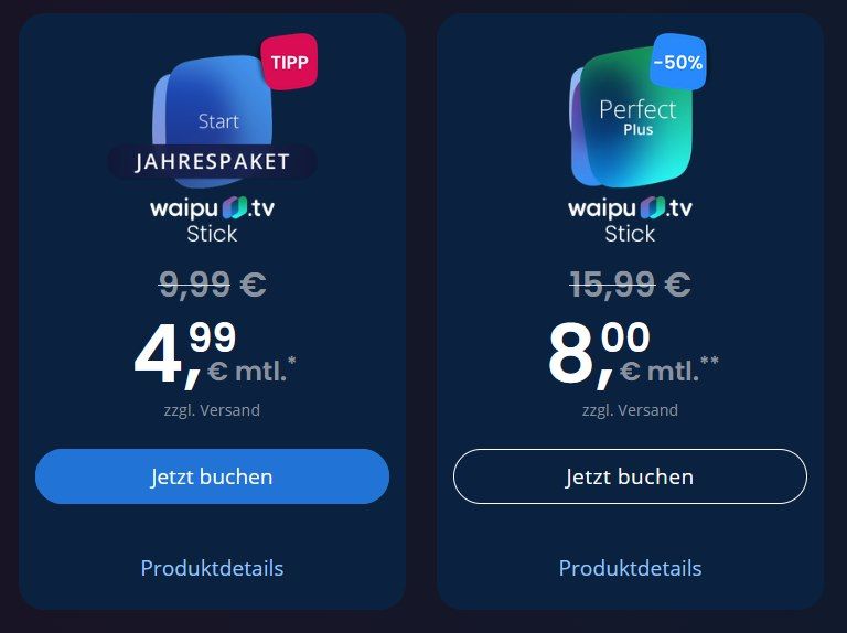 🇩🇪⚽️ WM Tore als Erster sehen: waipu.tv + neuem TV Stick nur 4,99€ mtl (statt 10€)