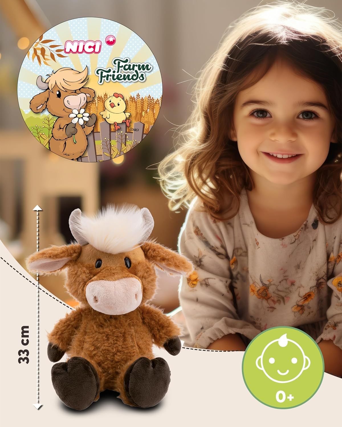 NICI McMooray Hochlandrind Kuscheltier 33cm für 14,99€ (statt 22€) NICI McMooray Hochlandrind Kuscheltier 33cm für 14,99€ (statt 22€)