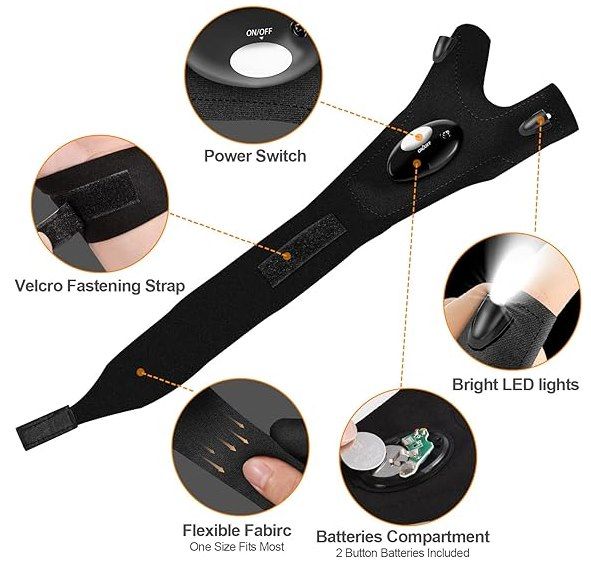 🧤🔦 BIIB Handschuhe mit LEDs für 4,99€ (statt 10€)