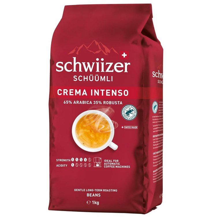☕️ 1kg Schwiizer Schüümli Intenso Bohnenkaffee ab 14,66€ (statt 21€)