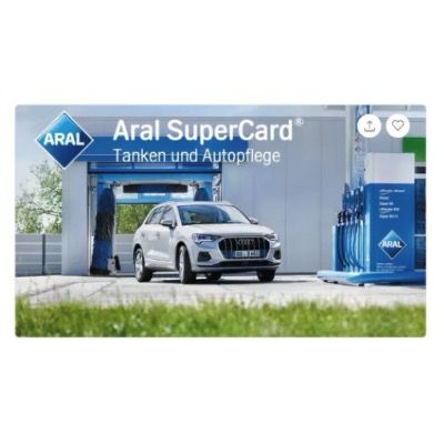 🚗💨 Aral eSuperCard Tanken und Autopflege nur 40€ (statt 42€) 🧨 nochmal 5% sparen!