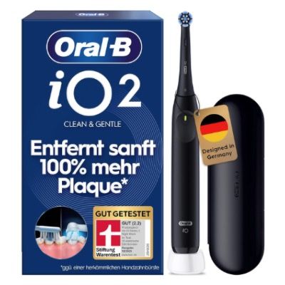 🪥 Oral-B iO Series 2 Elektrische Zahnbürste mit 3 Putzmodi für 48,74€ (statt 63€)
