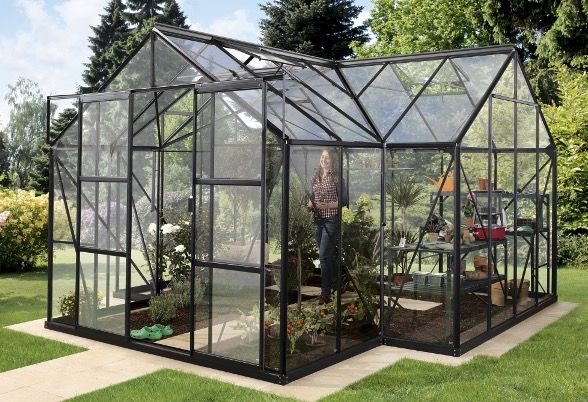 🏠 Vitavia Gewächshaus Sirius Orangerie 381x381cm mit Sicherheitsglas für 1.999€ (statt 2.400€)