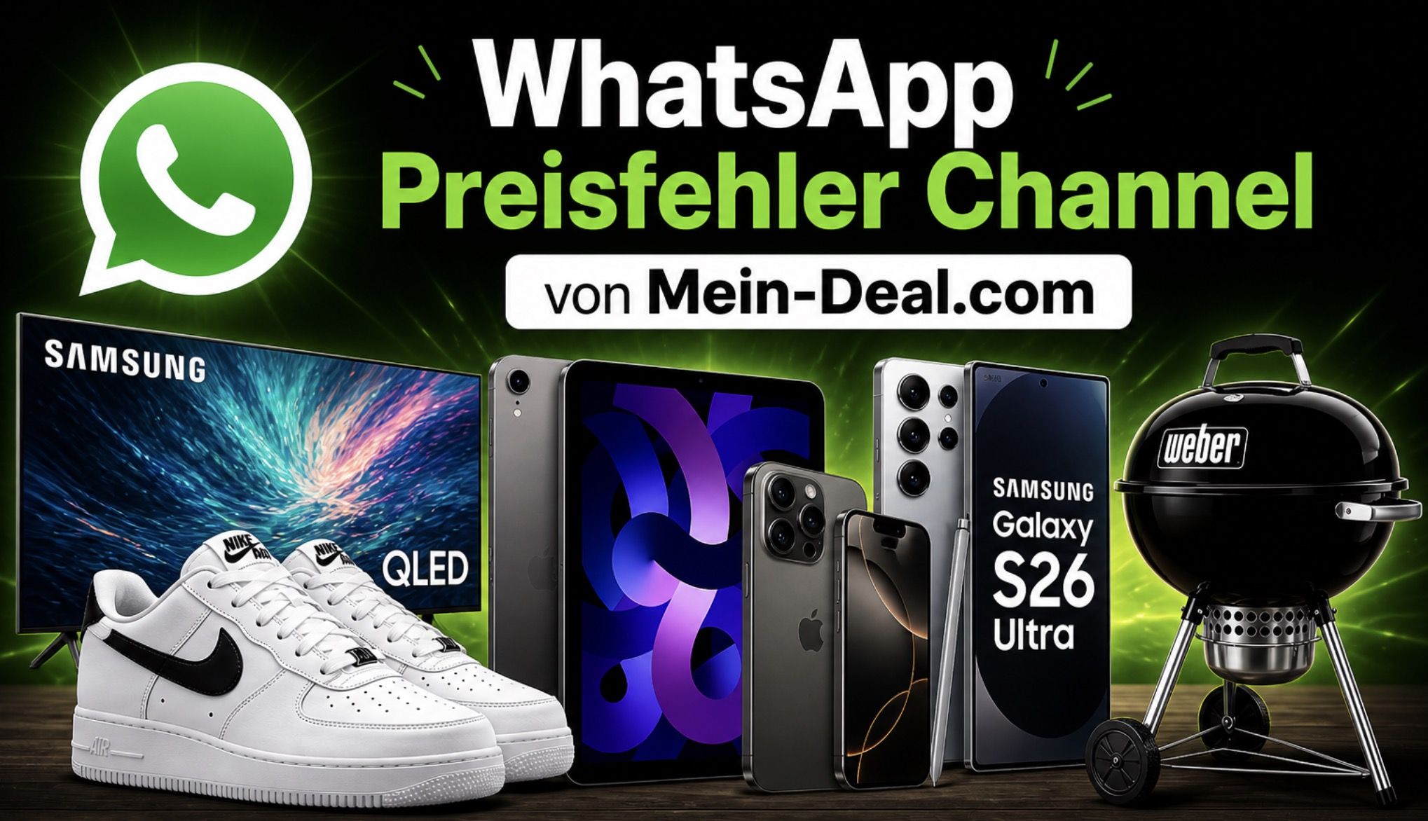 🔥💯Preisfehler WhatsApp Channel Mein Deal   Schon dabei? 100% Kostenlos! ➡️