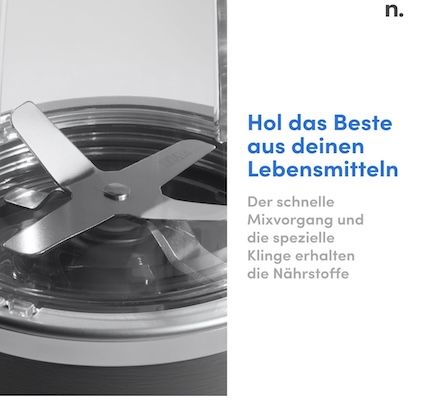 🍌 nutribullet Original elektrischer Smoothiemixer für 49,90€ (statt 62€)
