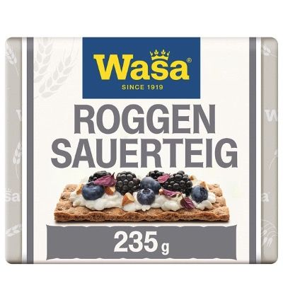 🏠 4x Wasa Knäckebrot Roggen Sauerteig (235g) ab 4,86€ (statt 10€)