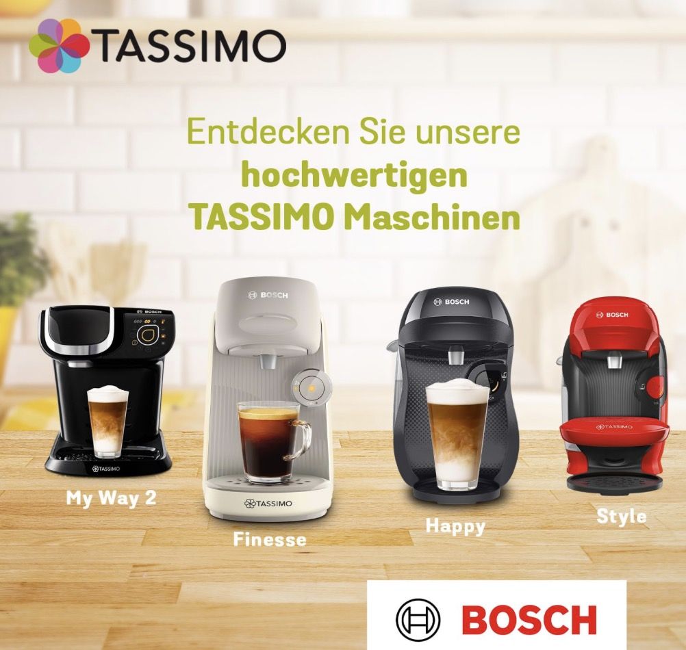 ☕️ 64 Pads Tassimo Kapseln im Probierbox mit 5 Sorten für 27,54€ (statt 34€)