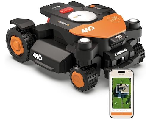 🏡 WORX Landroid Vision Cloud WR340E 4WD 600 m² Mähroboter für 1.299€ (statt 1.500€) 🏡 WORX Landroid Vision Cloud WR340E 4WD 600 m² Mähroboter für 1.299€ (statt 1.500€)