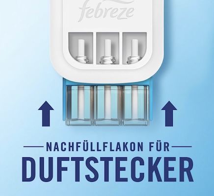 🌼 7x20ml Febreze 3Volution Aprilfrisch Duftstecker Nachfüllflakon für 28,70€ (statt 36€)