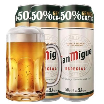 🍻 24x San Miguel Especial je 0,5l ab 18,04€ (statt 24€) – nur 0,75€ pro Dose