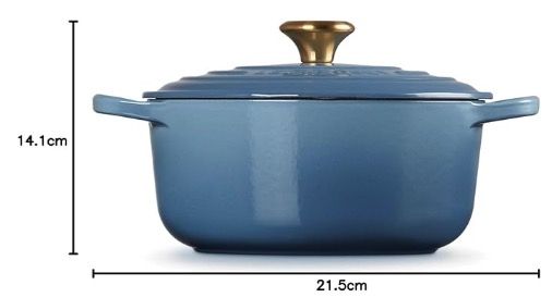 🥘 Le Creuset Signature Gusseisen Bräter mit Deckel Ø20cm Rund 2,4l für 206€ (statt 275€)