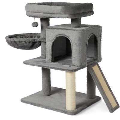😹 Amazon Basics mehrstöckiger Kletterturm mit 76,2cm Höhe für 21,92€ (statt 33€)