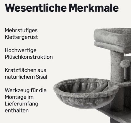 😹 Amazon Basics mehrstöckiger Kletterturm mit 76,2cm Höhe für 21,92€ (statt 33€) 😹 Amazon Basics mehrstöckiger Kletterturm mit 76,2cm Höhe für 21,92€ (statt 33€)