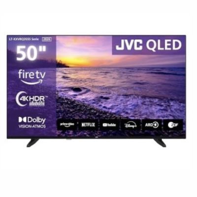 📺 JVC LT-50VRQ3555 – 50″ QLED UHD 4K Fire Smart TV für 270€ (statt 306€)