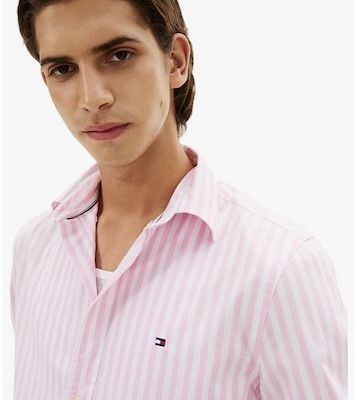👔 Tommy Hilfiger TH Flex Regular Fit Stripe Poplin Hemd für 55,99€ (statt 64€)