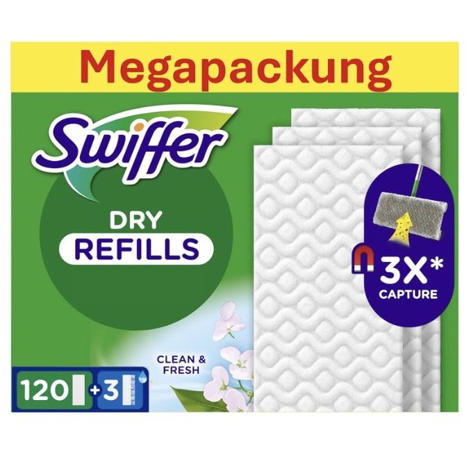 Swiffer Bodenwischer Nachfüllpackung für 14,99€ (statt 20€)