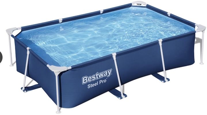 🏊🏻‍♂️ Bestway Steel Pro Frame Pool mit 259x170x61cm für 69€ (statt 79€)