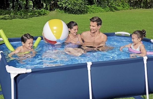 🏊🏻‍♂️ Bestway Steel Pro Frame Pool mit 259x170x61cm für 69€ (statt 79€)