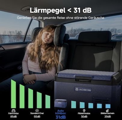 🥶 AAOBOSI Kompressor Kühlbox mit 25L & -20°C bis +20°C für 169€ (statt 199€) 🥶 AAOBOSI Kompressor Kühlbox mit 25L & 20°C bis +20°C für 169€ (statt 199€)